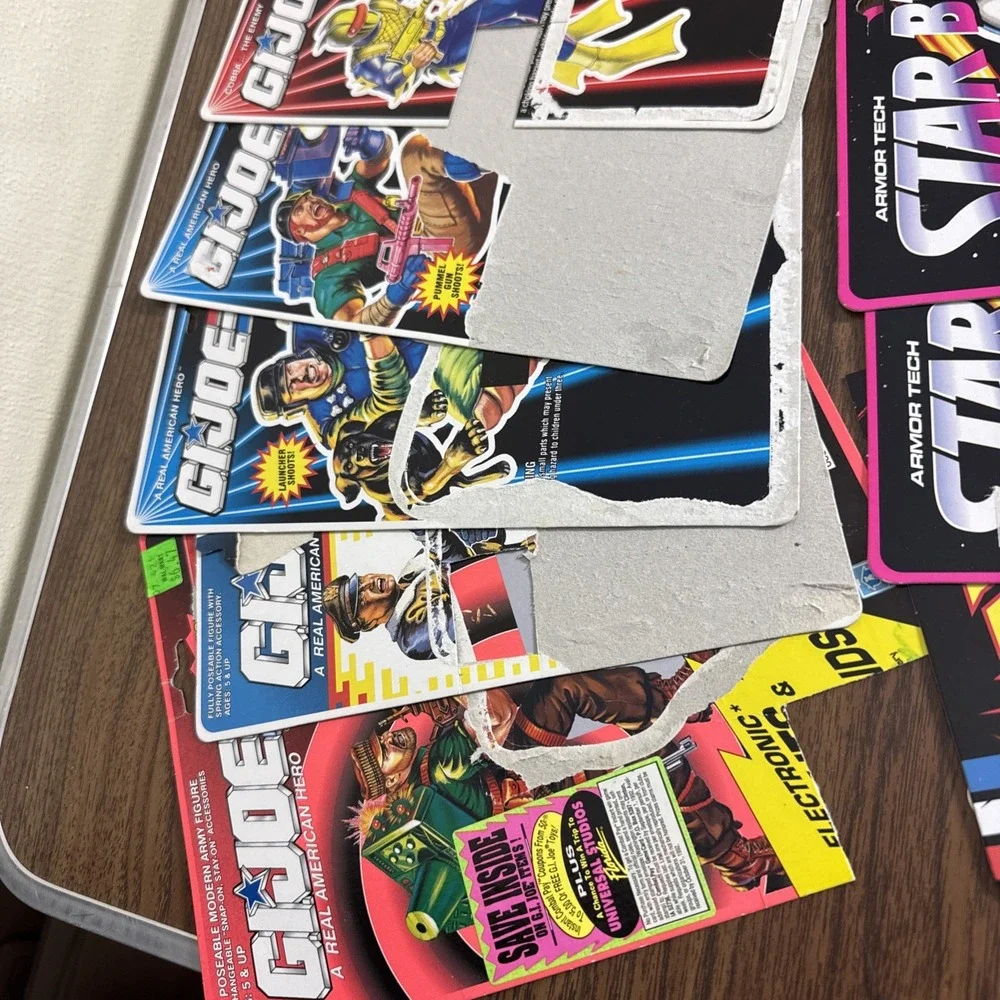 Vintage‎ G.I. Joe Full UNCUT And CUT File Cards  Lot  x36 - Picture 3 of 16